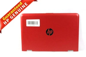 OEM HP LCD BACK COVER RED PAVILION 13-S 13-S195NR AF24 809817-001 4600450Z0003 - Picture 1 of 4