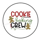 10cm Auto-Aufkleber Sticker Decal Laptop Farbe Cookie Baking Crew Christmas R163