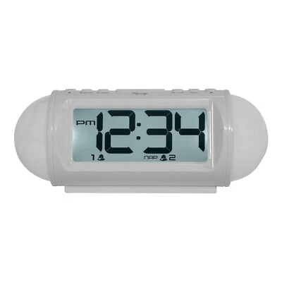 31112 Equity by La Crosse AC Powered Mood Light Alarm Clock with Nature Sound - Image 1 of 4