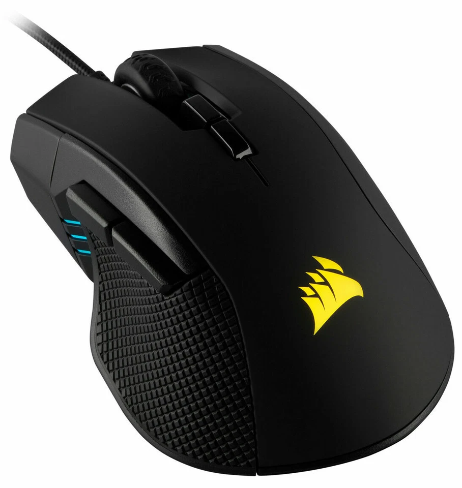 Corsair Ironclaw RGB FPS/MOBA Gaming -Maus - Schwarz