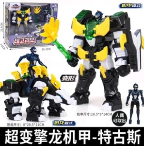 hOT Miniforce Super Dino Power Tego Leo Tegoleo Transform Stego Robot Figure Toy - Picture 1 of 6