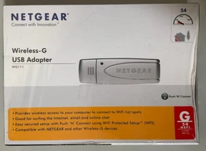 Netgear Wireless - G USB Adapter WG111 - Picture 1 of 2