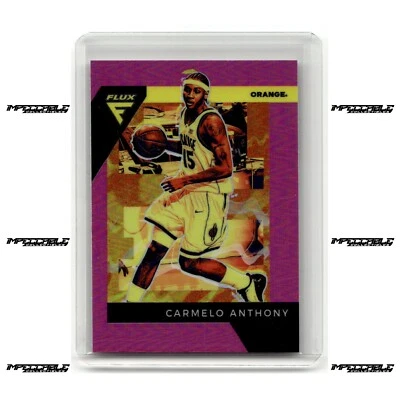 Selecciones del draft 2022-23 Panini Chronicles - Flux Carmelo Anthony #23 Pink Prizm Foto 1 de 2