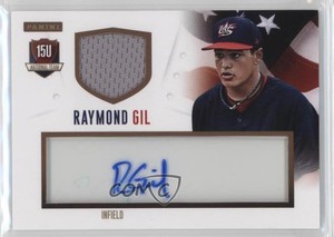 2014 Panini USA Baseball Box Set Signature Jerseys /99 Raymond Gil #59 Auto