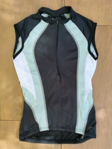 Black Bear Radtrikot Gr. 36 Damen ärmellos schwarz Radsport Fahrrad Shirt - Bild 1 von 6