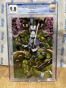 TMNT Usagi Yojimbo Saturday Morning Adventures #1 Virgin Cover By Eskivo Cgc 9.8 - Picture 1 of 3