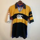 Vintage Canterbury of New Zealand Herren XL Rugby Poloshirt Jersey CCC Colorblock