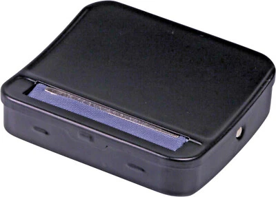 COOL Zigarettenfertiger Rollbox Metall schwarz / Einstellbar Slim / Regular - Bild 1 von 3