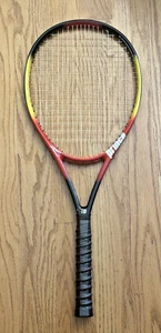 Racchetta da tennis Prince Precision Equipe oversize corpo lungo nuova impugnatura 4 1/2" - Foto 1 di 15