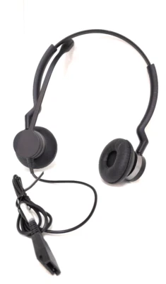 Jabra 2309-820-104 BIZ 2300 Duo Headset Kopfbügel Stereo Mikro mit Jabra GN1216 - Bild 1 von 4