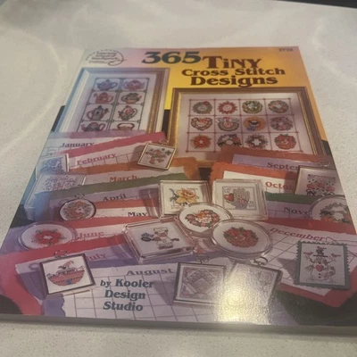 American School of Needlework Cross Stitch Pattern Book 365 Tiny Designs - Image 1 of 2