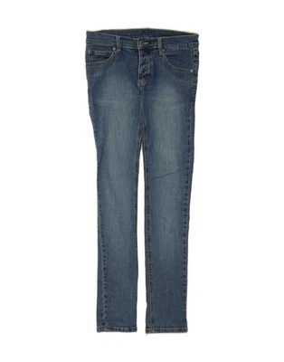 Jeans skinny feminino BARATO SEGUNDA-FEIRA W28 L32 azul algodão DF19 - Imagem 1 de 4