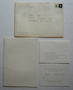Davies Symphony Hall, Inaugural Benefit Gala Invitation, San Francisco 1980 - Picture 1 of 3