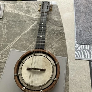 Vintage Banjo In Case - Picture 1 of 22