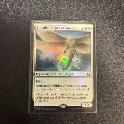 Linvala, Keeper of Silence Modern - Magic: Masters 2017 Foil LP Card - Image 1 of 2