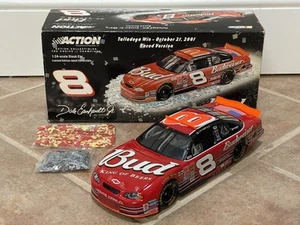 2001 Dale Earnhardt Jr Budweiser Bud 1st Talladega Win Raced Action NASCAR 1/24 - Picture 1 of 17