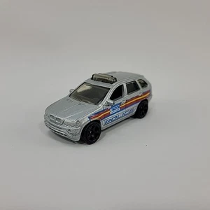 Matchbox On A Mission BMW X5 Police #90/120 - MBX Heroic Rescue - Picture 1 of 7