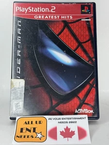 Spider-Man (Sony PlayStation 2, 2002) PS2 VG CIB Complete Tested - Foto 1 di 3