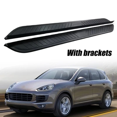 2 piezas estriberas aptas para Porsche Cayenne 2011-2018 barras Nerf escalón lateral Foto 1 de 4