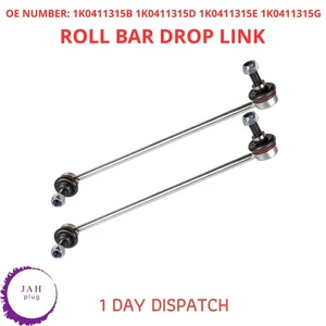 ANTI ROLL 2x GOLF FRONT DROP LINK 1K0411315R 24122 FOR VW MK5 MK6 AUDI A3 - Picture 1 of 11