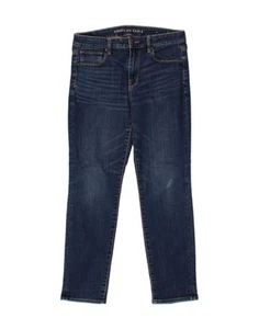 AMERICAN EAGLE Womens Slim Jeans US 12 Large W32 L29 Blue Cotton CK87 - Picture 1 of 3