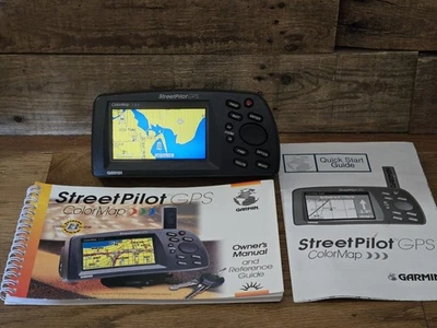 WORKS! Garmin StreetPilot ColorMap GPS Chart Plotter With Owners Manual Bundle - Image 1 of 4
