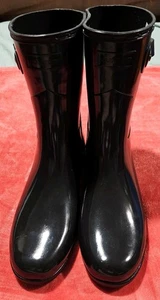 Hunter Short Gloss Rain Boots WFS1098RGL Size 10 Women - Picture 1 of 8