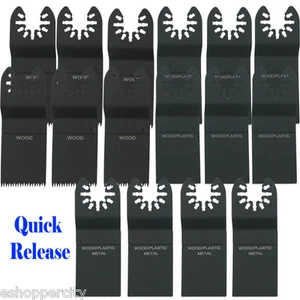 16 Multitool Sägeblatt für HyperLock X2 Delwalt Black und Decker Porter Kabel - Bild 1 von 6