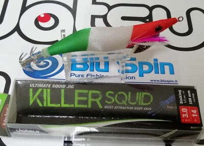 JATSUI KABO SQUID TOTANARA/SEPPIARA JATSUI KABO KILLER SQUID ULTIMATE SQUID JIG EGI 3.0 COL: FIT