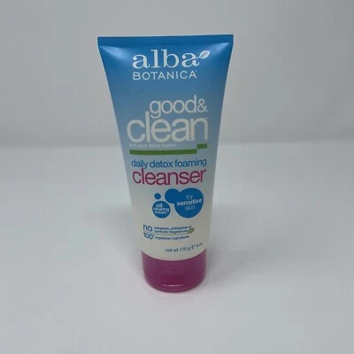 Limpiador espumoso diario Alba Botanica Good & Clean, 6 oz. Foto 1 de 4
