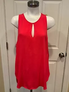 3.1 Phillip Lim dunkles, hellrosa Tanktop mit Seitenschlitz, Größe 8 (US) - Bild 1 von 6