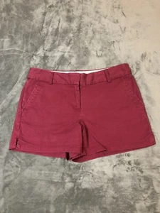 Loft Outlet Damen Burgunderrot Chino Baumwolle Shorts Größe 8 Freizeit Print - Bild 1 von 7