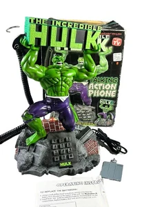 RARE WAY OUT Marvel INCREDIBLE HULK TELEPHONE IN BOX 2003 NOS - Picture 1 of 15