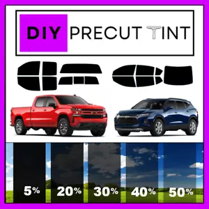 DIY PreCut Nano Carbon Window Tint 2000-2025 Fits Chevy Trailblazer All Windows - Picture 1 of 9