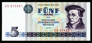 RDA. 5 marcos 1975. 361c. UNC. - Imagen 1 de 2