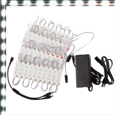 LEDUPDATES 50FT STOREFRONT window white 5630 LED light + UL 120w Power supply - Image 1 of 4