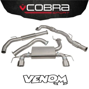 Escape Cobra 3" Turbo Sistema Trasero y Sport Cat Vauxhall Corsa E VXR (15>) VZ19a - Imagen 1 de 2