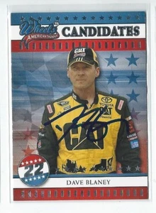 Dave Blaney Signed 2008 Wheels American Thunder Card #4 NASCAR - Picture 1 of 1