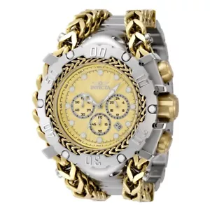 Invicta Gladiator Herrenuhr - 58,3 mm, Gold, Stahl 48190 NEU - Bild 1 von 3