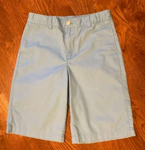 Vineyard Vines Chino Flat Front Shorts Boys Size 14 Blue - Picture 1 of 6