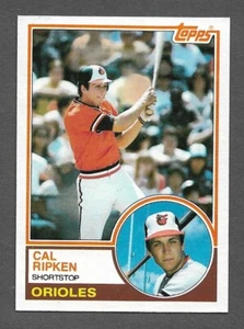 *BLAZER* 1983 Topps Baseball #163 Cal Ripken NM-MT Karte Near Mint Orioles HOF 1 - Bild 1 von 2