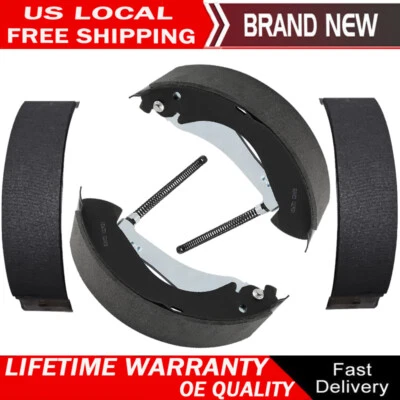 Kit zapatas de freno traseras premium para Chevrolet GMC Silverado Sierra 1500 2005-09 Foto 1 de 4