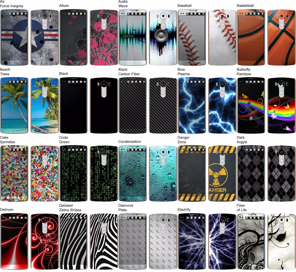 Choose Any 1 Vinyl Decal/Skin for LG V10 Android Smartphone - Buy 1 Get 2 Free! - Image 1 of 1