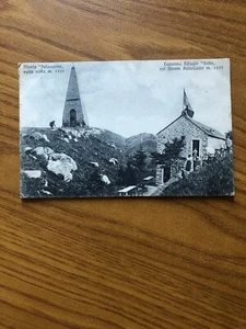 CARTOLINA MONTE PALANZONE SULLA VETTA RIFUGIO VOLTA VIAGGIATA 1920 11 - Foto 1 di 2