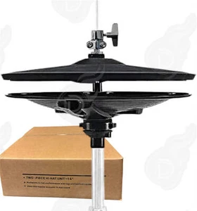 Lemon HHC14 14" Hi Hat Becken für Roland Alesis Strike 2 Stück - Bild 1 von 4