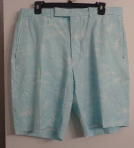 Ralph Lauren RLX Golf Soft Green Floral Shorts Size 34W water repellant NWT - Picture 1 of 2