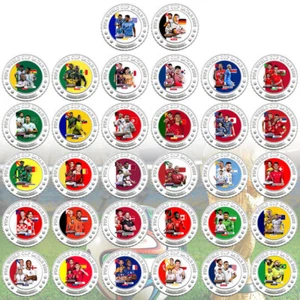 Katar Sammlung Fußball Teams Fans WM 2022 32 Länder Challenge Coin - Bild 1 von 45