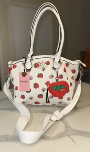 Juicy Couture Sweet N Juicy Tote Handbag Strawberry White – BNWT Exclusive - Picture 1 of 24