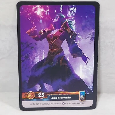World Of Warcraft War Of The Elements Almia Moonwhisper 1/220 Uncommon Card - Image 1 of 2