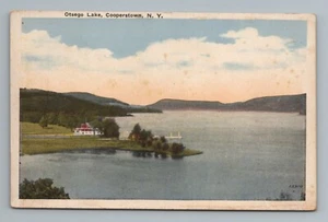 Cartolina Otsego Lake Cooperstown New York - Foto 1 di 2